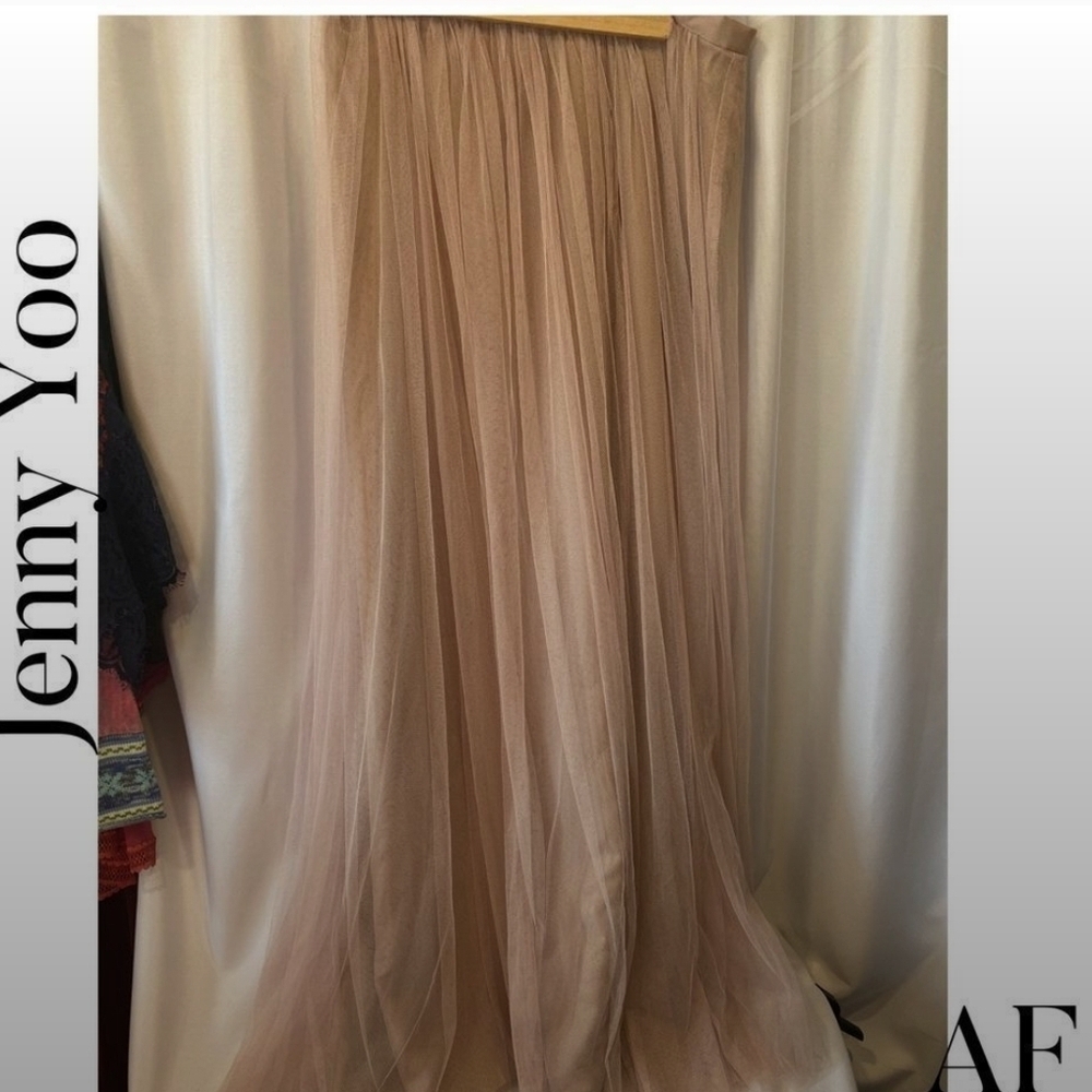 BHLDN Jenny Yoo Women's Hampton Chiffon Skirt